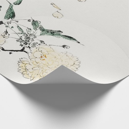 JAPANSE BLOEMEN inpakpapier (Hoek)