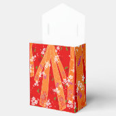 Japanse Bloemen Kimono Patroon Spring Bedankdoosjes (Geopend)