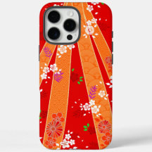 Japanse Bloemen Kimono Patroon Spring