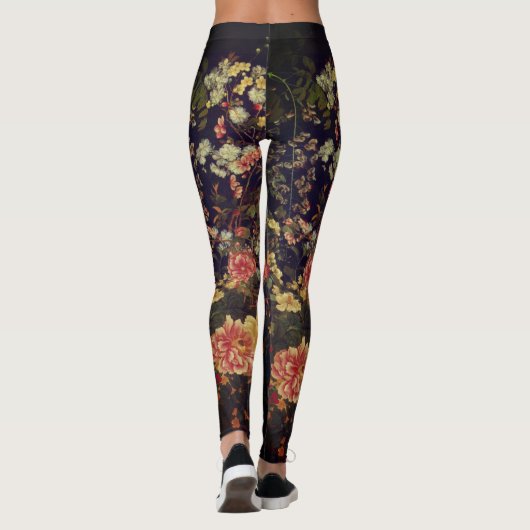 JAPANSE BLOEMEN LEGGINGS (Achterkant)
