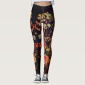 JAPANSE BLOEMEN LEGGINGS (Voorkant)