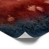 Japanse bloemen voor oraal gebruik poster (Hoek)