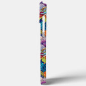 Japanse bloemenkimono Patroonnaam Case-Mate iPhone Case (Achterkant / Links)