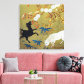  Japanse bloesems voor de foal en de Cherry Canvas Afdruk (Insitu (Woonkamer))