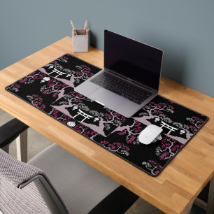 Japanse Blossom Print Home Decor Bureaumat
