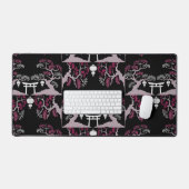 Japanse Blossom Print Home Decor Bureaumat (Keyboard & Muis)