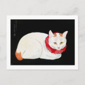 Japanse Bobtail Cat, Shotei Briefkaart (Voorkant)