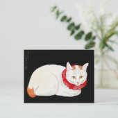 Japanse Bobtail Cat, Shotei Briefkaart (Staand voorkant)