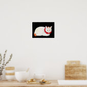 Japanse Bobtail Cat, Shotei Poster (Keuken)