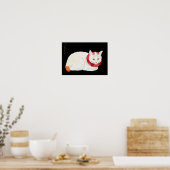 Japanse Bobtail Cat, Shotei Poster (Keuken)