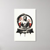 Japanse Boeddha Zen  Canvas Afdruk (Voorkant)