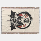 Japanse Boeddha Zen Deken (Voorkant)