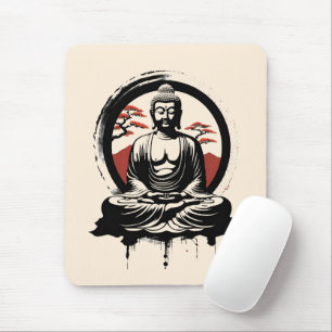 Japanse Boeddha Zen Muismat
