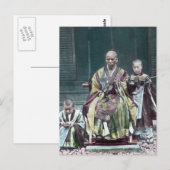  Japanse boeddhistische monniken Japan 僧 Briefkaart (Voorkant / Achterkant)