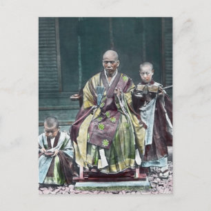 Japanse boeddhistische monniken Japan 僧 Briefkaart