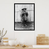 Japanse boerenregenjas 1885 poster (Keuken)