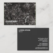 Japanse bomen 01 visitekaartje (Voorkant / Achterkant)