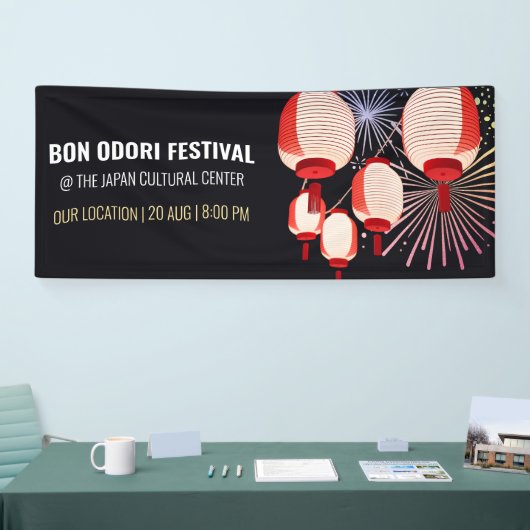 Japanse Bon Odori Festival Banner |  (Beurs)