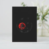 Japanse bonsai - boom Enso - cirkelkat Lover Bonsa Bedankkaart (Staand voorkant)