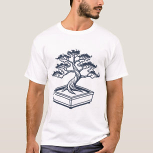 Japanse Bonsai Boom Zen Esthetisch T-Shirt