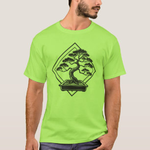 Japanse Bonsai Boom Zen Esthetisch T-Shirt