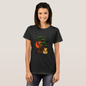 Japanse bonsai kat kitten t-shirt (Voorkant volledig)