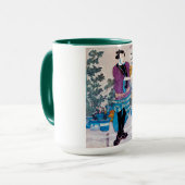 Japanse Bonsai Master, Kuniyoshi, Ukiyo-e Mok (Voorkant links)