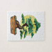 Japanse Bonsai Sunshine Legpuzzel (Horizontaal)