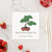 Japanse Bonsai Tree Wedding Servet (Insitu)