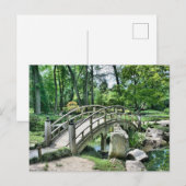 Japanse boogbrug briefkaart (Voorkant / Achterkant)