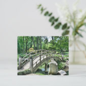 Japanse boogbrug briefkaart (Staand voorkant)