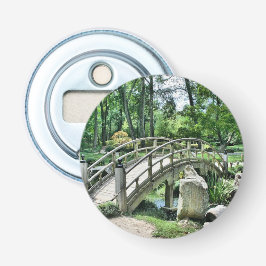 Japanse boogbrug button flesopener