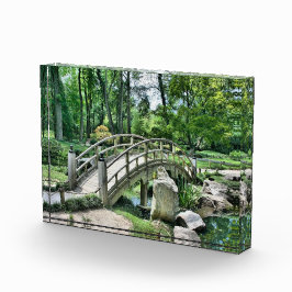 Japanse boogbrug fotoblokken