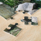 Japanse boogbrug legpuzzel (Zijkant)