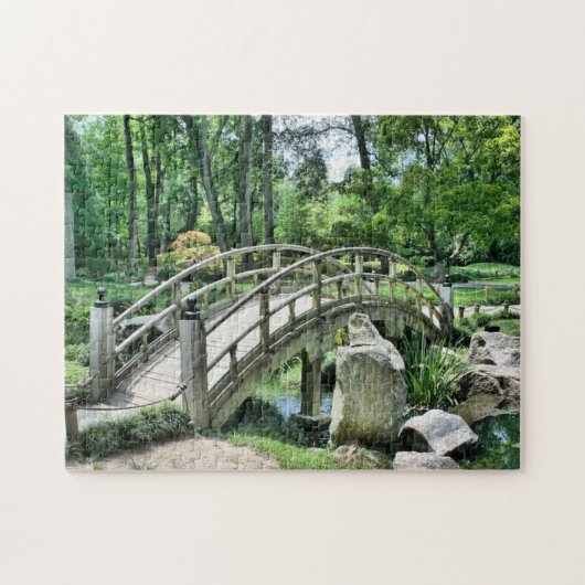 Japanse boogbrug legpuzzel (Horizontaal)
