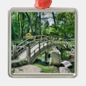 Japanse boogbrug metalen ornament (Voorkant)