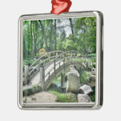 Japanse boogbrug metalen ornament (Links)
