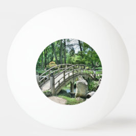 Japanse boogbrug pingpongbal