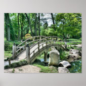 Japanse boogbrug poster (Voorkant)