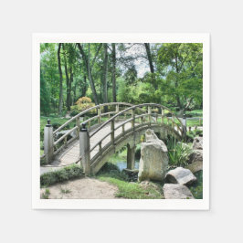 Japanse boogbrug servet