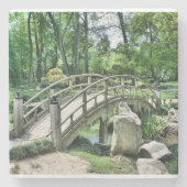 Japanse boogbrug stenen onderzetter (Voorkant)