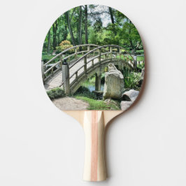 Japanse boogbrug tafeltennisbatje
