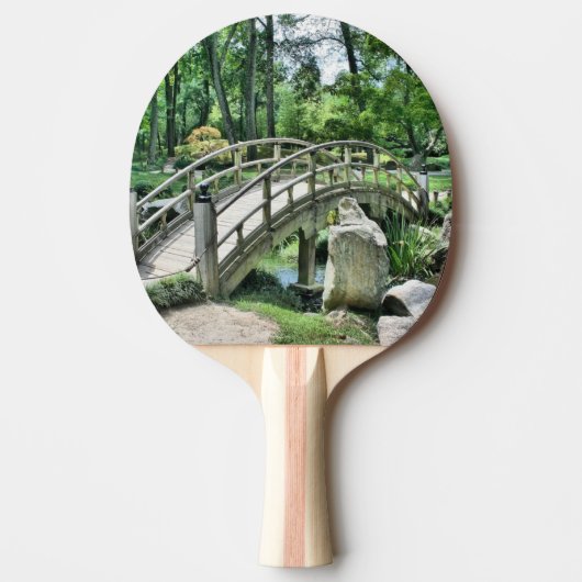 Japanse boogbrug tafeltennisbatje (Voorkant)