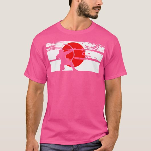 japanse boogschieten t-shirt (Voorkant)
