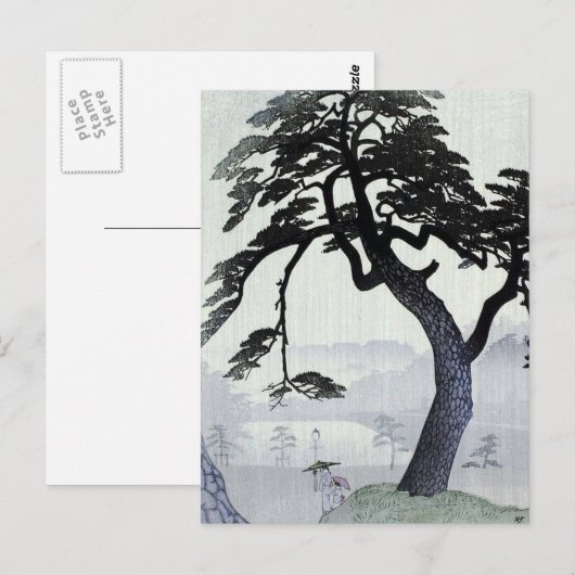 Japanse boom Briefkaart (Voorkant / Achterkant)