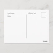 Japanse boom kruipt onder een sluipende wilg briefkaart (Achterkant)