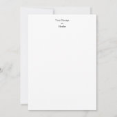 Japanse boom kruipt onder een sluipende wilg kaart (Achterkant)