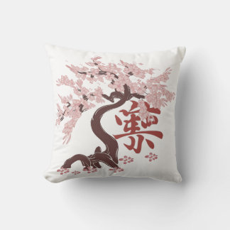 Japanse boom kussen