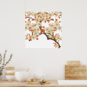 Japanse boom poster (Keuken)