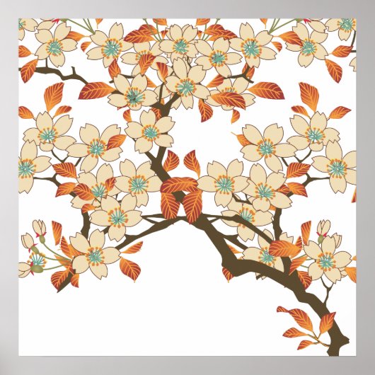 Japanse boom poster (Voorkant)